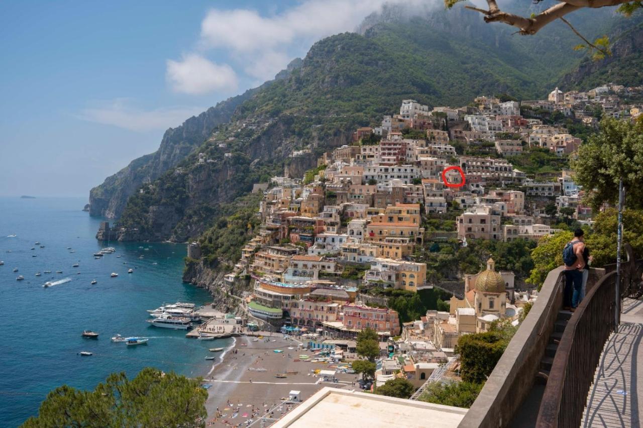Ferienwohnung Nautilus House Positano Exterior foto